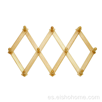 Colgador de pared de madera flexible EISHO